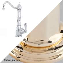 Perrin & Rowe Country 1323 Aquitaine Mini Instant Hot Water Kitchen Tap in Polished Brass