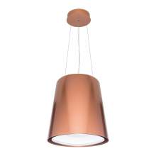 Caple Zalto 480mm Wide Island Chimney Hood in Copper