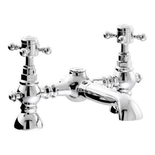 Abode AB2683 Sentiment Deck Mounted Bath Filler in Chrome