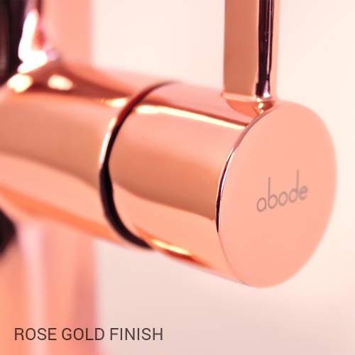 Abode Althia Single Lever Kitchen Tap in Rose Gold