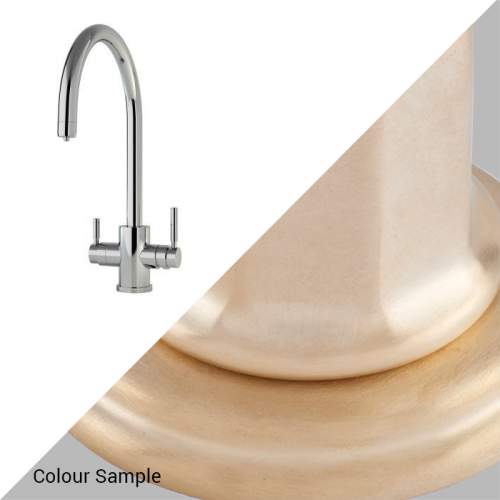 1912 Perrin and Rowe Hot water tap in Satin Brass