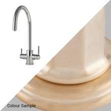 1912 Perrin and Rowe Hot water tap in Satin Brass