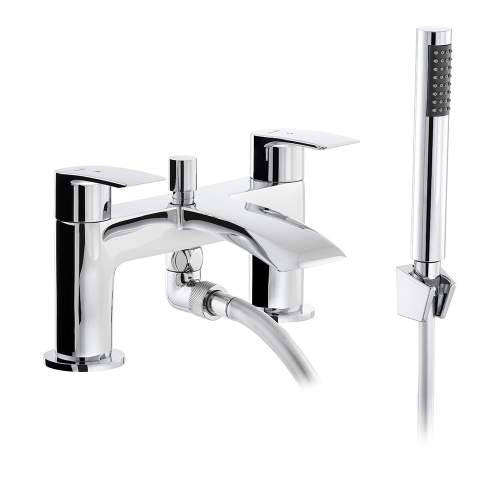 Abode LOOP AB2663 Deck Mounted Shower Mixer Tap