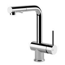 Gessi OXYGEN 50203 Monobloc Kitchen Mixer Tap with Pull-Out Rinse