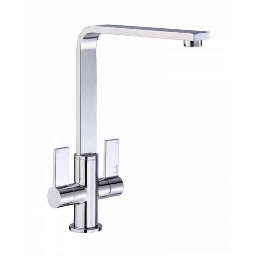 Abode QUANTIC AT2070 Monobloc Dual Lever Kitchen Tap