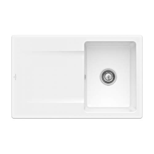 Villeroy & Boch Siluet 3334-00-R1 45 Single Compact Bowl Sink