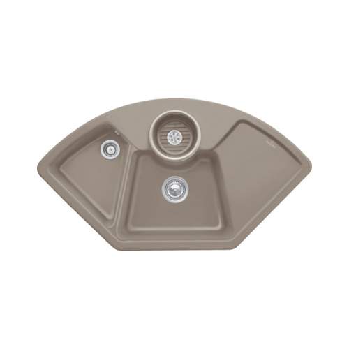 Villeroy & Boch SOLO CORNER Premium Line 2.5 Bowl Ceramic Kitchen Sink