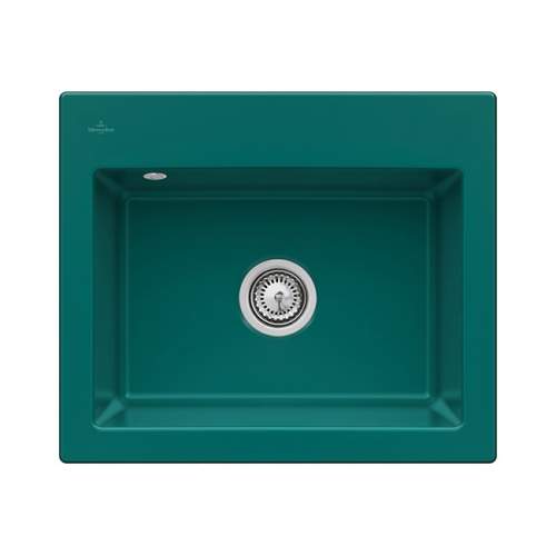 Villeroy & Boch SUBWAY 60 S Premium Line Large Bowl Sink with Tap Ledge