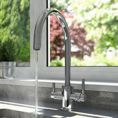 Perrin & Rowe Phoenix 3 in 1 Instant Hot Water Tap