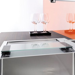 Blanco steelarts glass chopping board