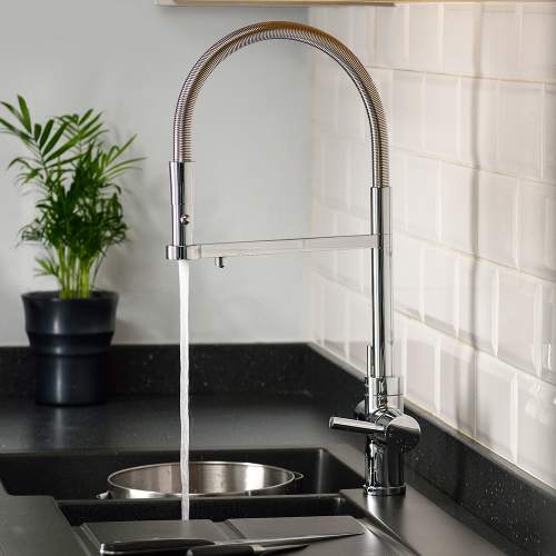 Abode PRONTEAU Professional 3 in 1 Pull Out Hose Kitchen Tap Specifications