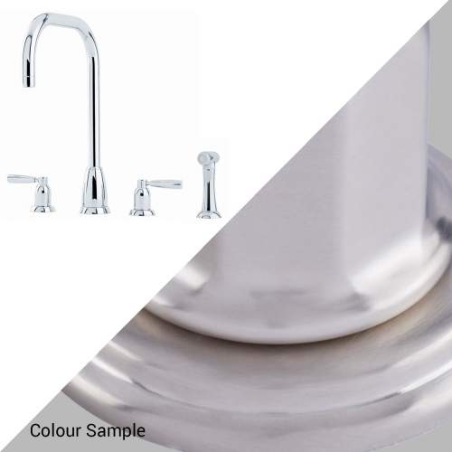 Perrin & Rowe CALLISTO 4893 4 Hole Tap w Rinse