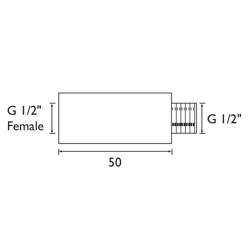 Bristan 1901 Bibcock Tap Extensions - BTEC