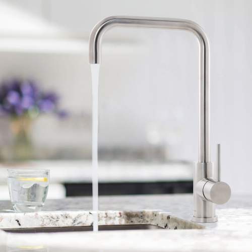 Aspen Quad Stainless Steel Kitchen Tap