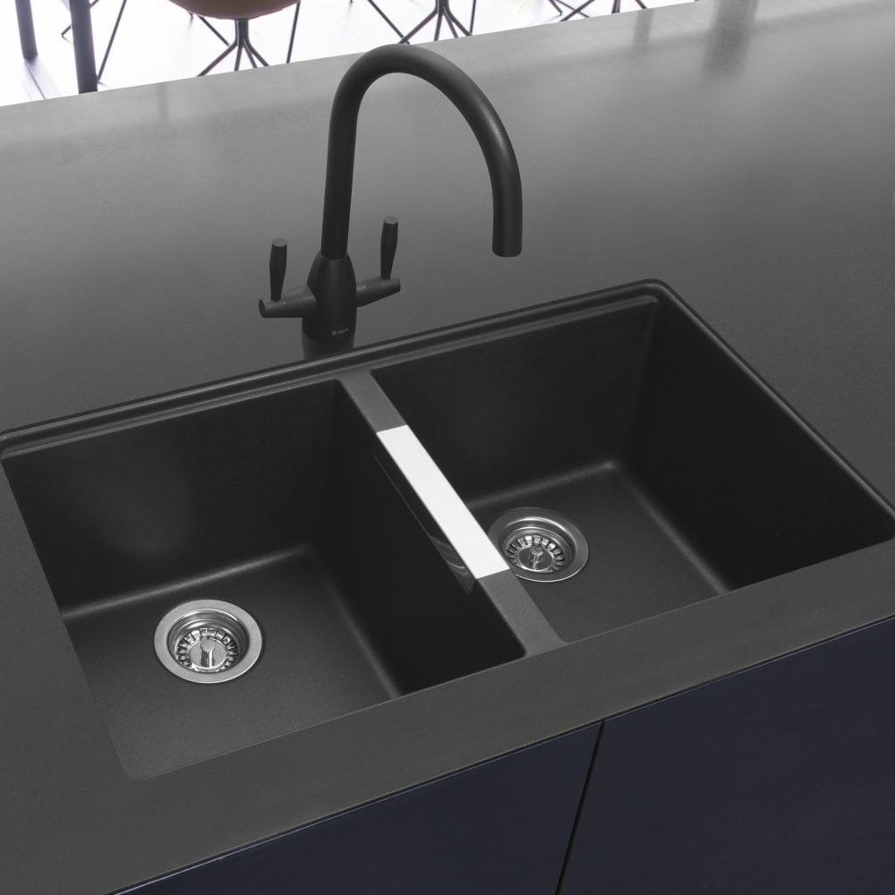 Caple AVEL Twin Lever Kitchen tap - Sinks-Taps.com
