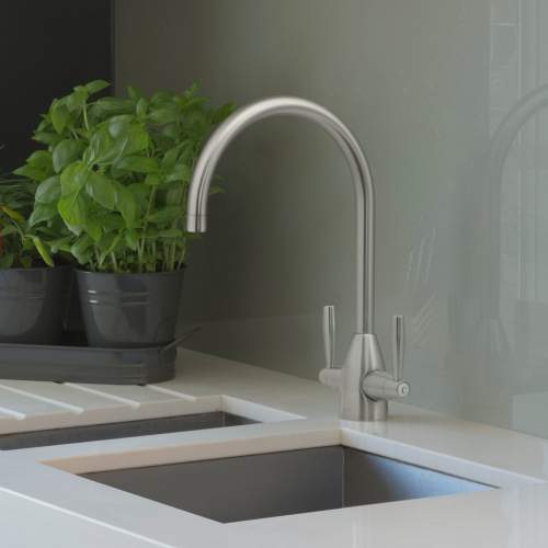 Caple AVEL Twin Lever Kitchen tap