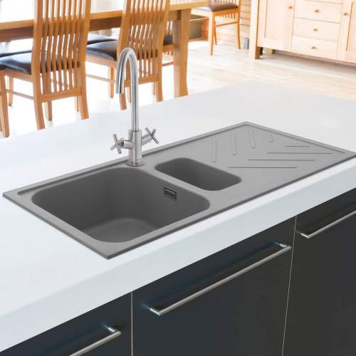 Caple KONTRO Dual Crosshead Lever Kitchen Tap