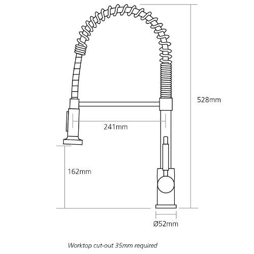 Caple Rawling Kitchen Spray Tap