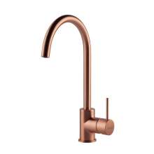 Clearwater Elara Brushed Copper Single Lever Monobloc Kitchen Tap