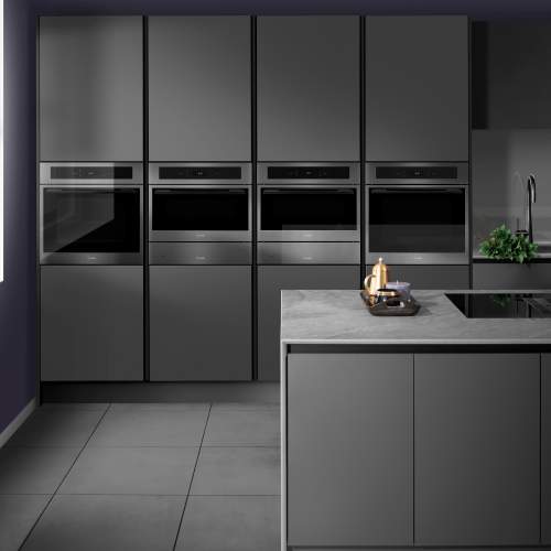 Caple C2105GM SENSE Gunmetal Pyrolytic Electric Single Oven