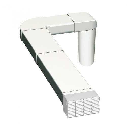 Caple 2655WGL 150mm Rigid Flat Venting Kit