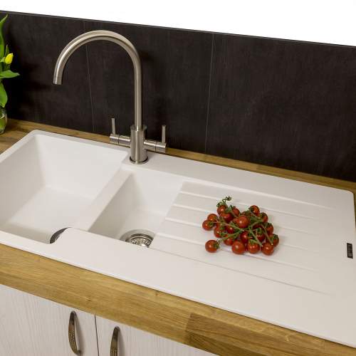 Reginox Harlem 15 1.5 Bowl Granite Sink