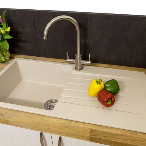 Reginox Harlem 10 Single Bowl Granite Sink