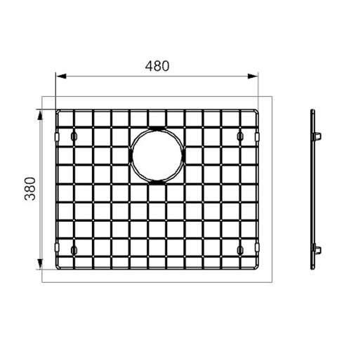 Reginox Miami 50x40 Sink Grid