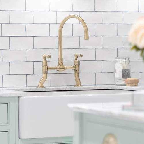 Caple Putney Bridge Deck Mount Kitchen Tap