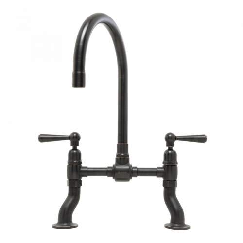 Caple Putney Bridge Deck Mount Kitchen Tap in Blackened Copper