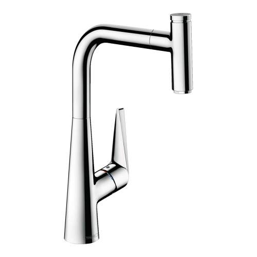Hansgrohe Talis Select S Single Lever Mixer 300 with Pull-out Spout