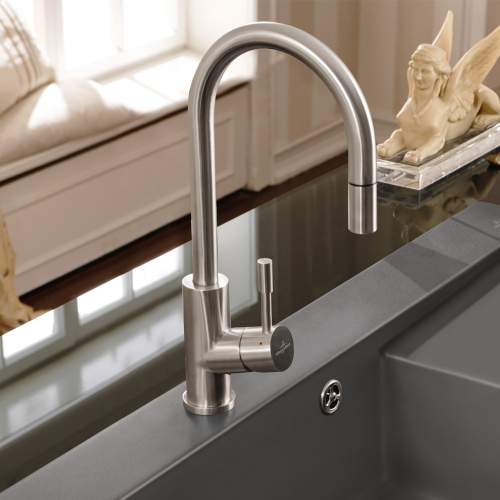 Villeroy & Boch 925400 Umbrella Flex Single Lever Pull-Out Hose Tap