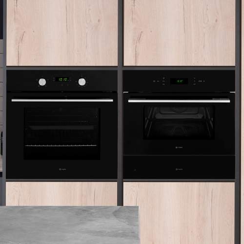 Caple CM108S Classic Black Built-In Microwave