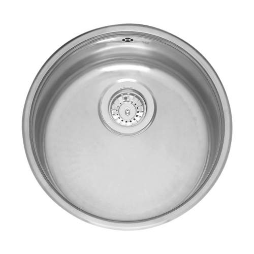Reginox Single Round Bowl Integrated Kitchen Sink - L18 370 OKG
