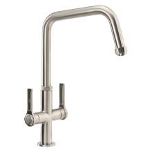 Abode HEX Monobloc Twin Lever Kitchen Tap AT2091