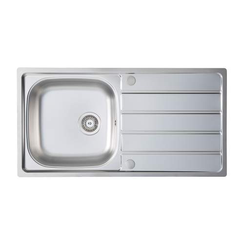 Bluci Liro 100L Single Bowl Sink and Tap Pack