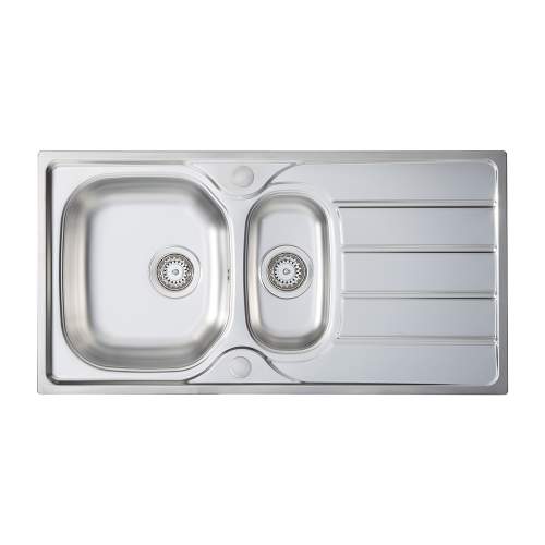 Bluci Liro 150 1.5 Bowl Sink and Tap Pack