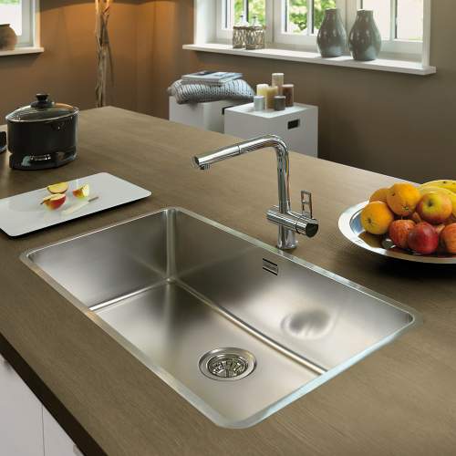 Reginox OHIO 80x42 Wide Bowl Kitchen Sink - RF604S