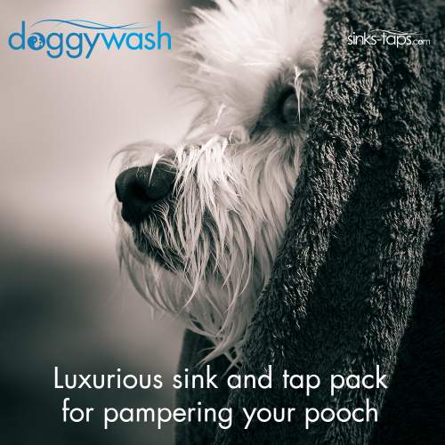 Dog Washing Sink and Tap Pack