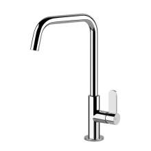 Gessi Helium Side Lever Mixer Tap with Swivel U-Spout
