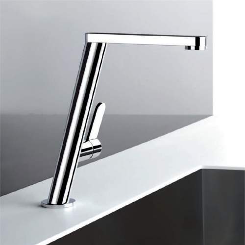 Gessi Incline Side Lever Mixer Tap with Hi-Swivel Spout