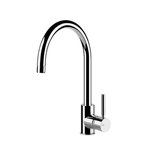 Gessi Neutron single side lever monobloc mixer tap with C-spout