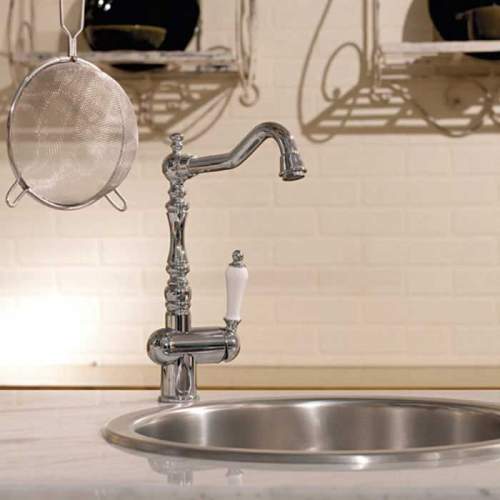 Gessi Tradizione 08744 Single Lever Traditional Kitchen Mixer Tap