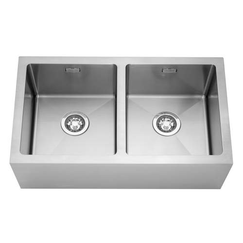 Caple Stainless Steel Double Bowl Belfast Kitchen Sink