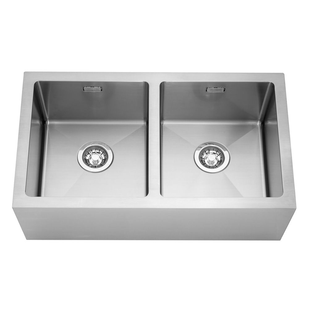 Caple Stainless Steel Double Bowl Belfast Kitchen Sink