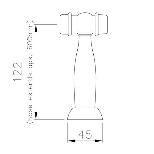 Abode HENDON Sidespray Kitchen Tap