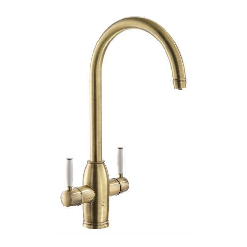 Abode PRONTEAU Provence Monobloc 4 in 1 Mixer Tap in Antique Brass