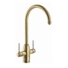 Abode PRONTEAU Provence Monobloc 4 in 1 Mixer Tap in Antique Brass