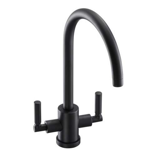 Abode ATLAS AQUIFIER Water Filter Kitchen Tap in Matt Black