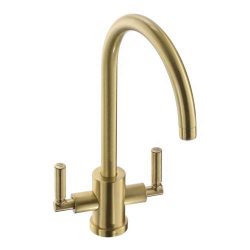 Abode ATLAS AQUIFIER Water Filter Kitchen Tap in  Brushed Brass